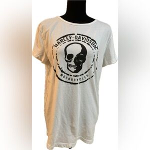 Harley-Davidson Skull Graphic Tee Size 2XL